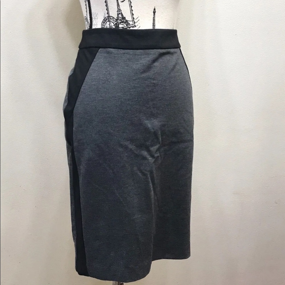 SC& Co. Women’s Colour block Pencil Skirt Black/ Grey M